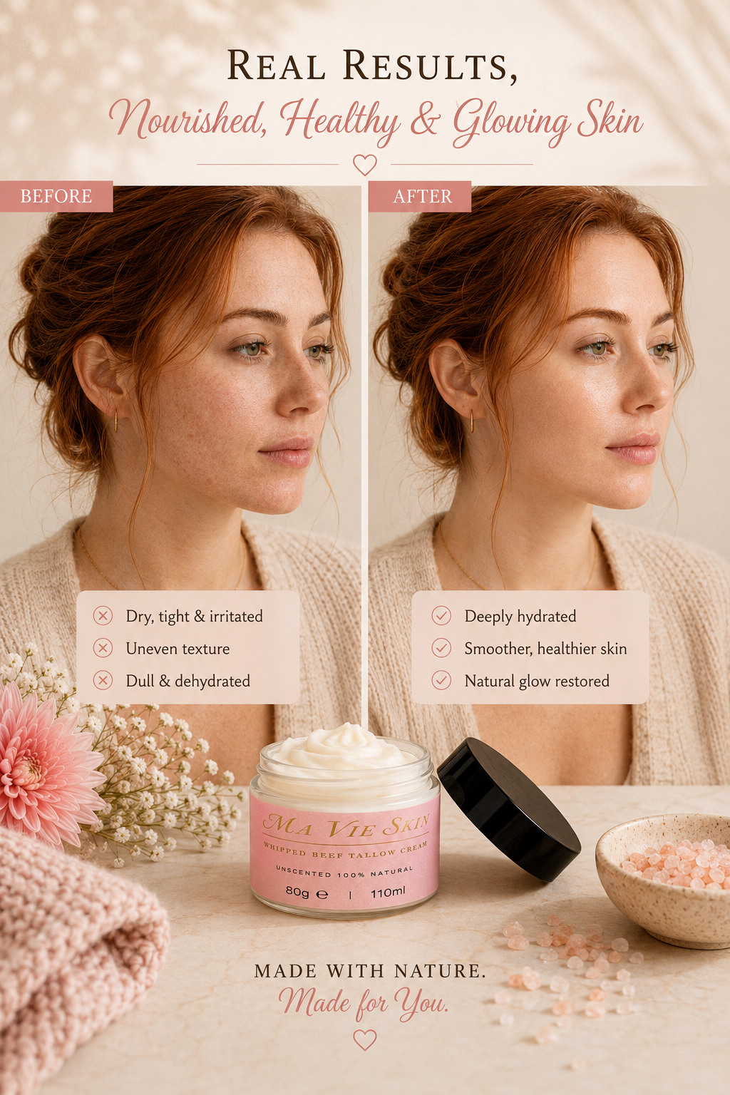 Ma Vie Skin Whipped Beef Tallow Cream